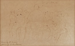 Arthur Lismer Drawing Unframed copy